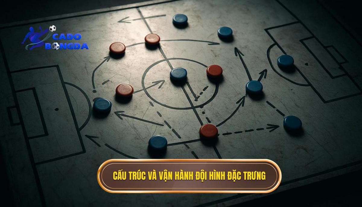 Cách vận hành và cấu trúc đội hình đặc trưng