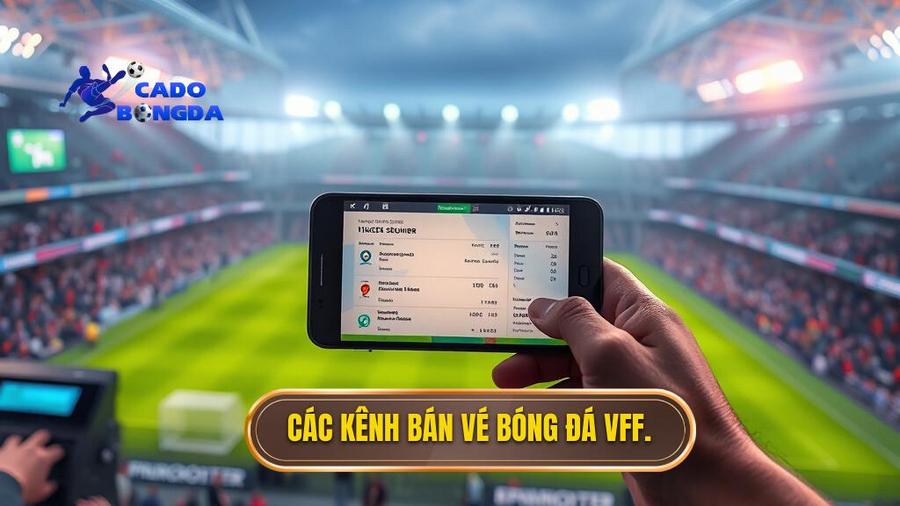  Các kênh bán vé bóng đá VFF.