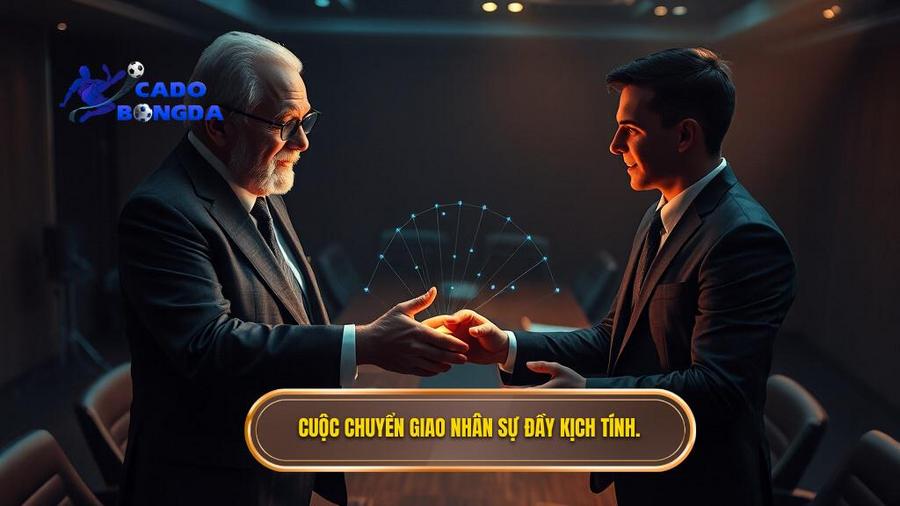 Cuộc chuyển giao nhân sự đầy kịch tính.