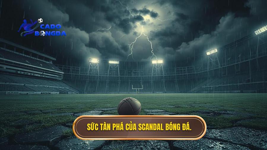 Sức tàn phá của scandal bóng đá.