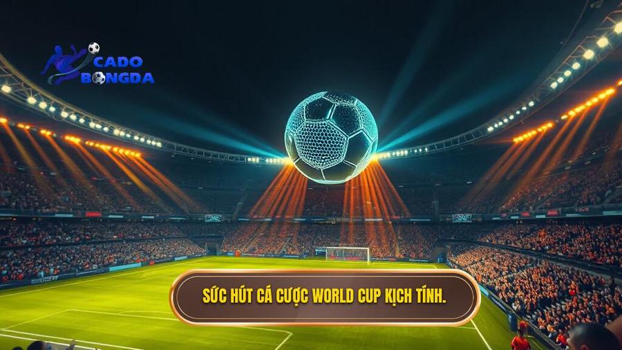 Sức hút cá cược World Cup kịch tính.