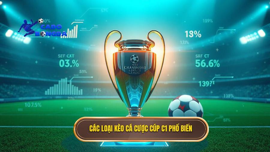 Các loại kèo cá cược Cúp C1 phổ biến