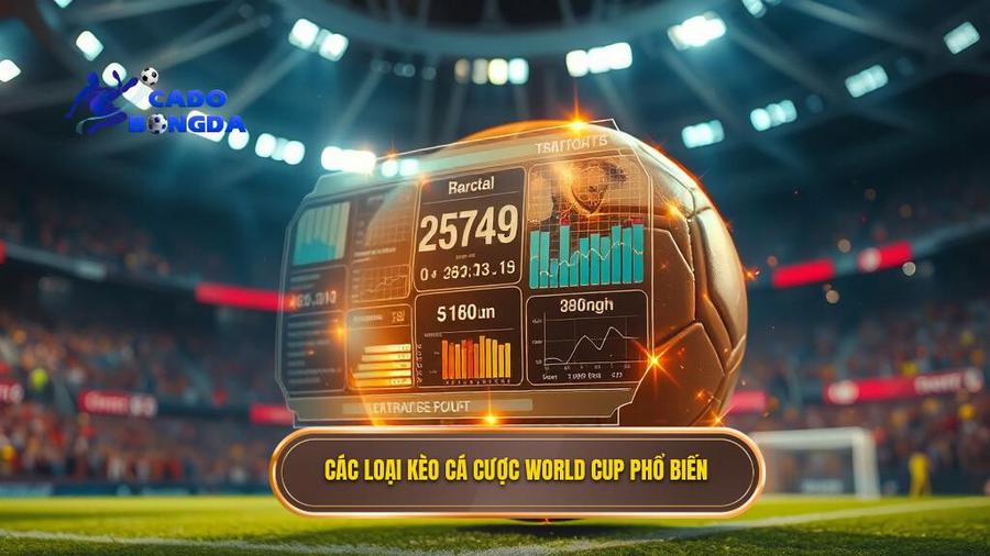 Các loại kèo cá cược World Cup phổ biến