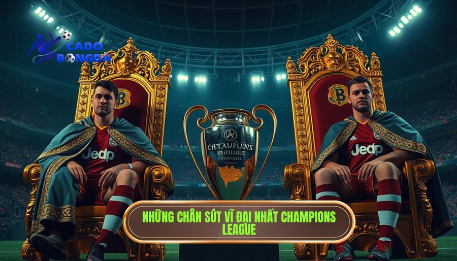 Những ông vua tuyệt đối của danh sách Top ghi bàn Champions League