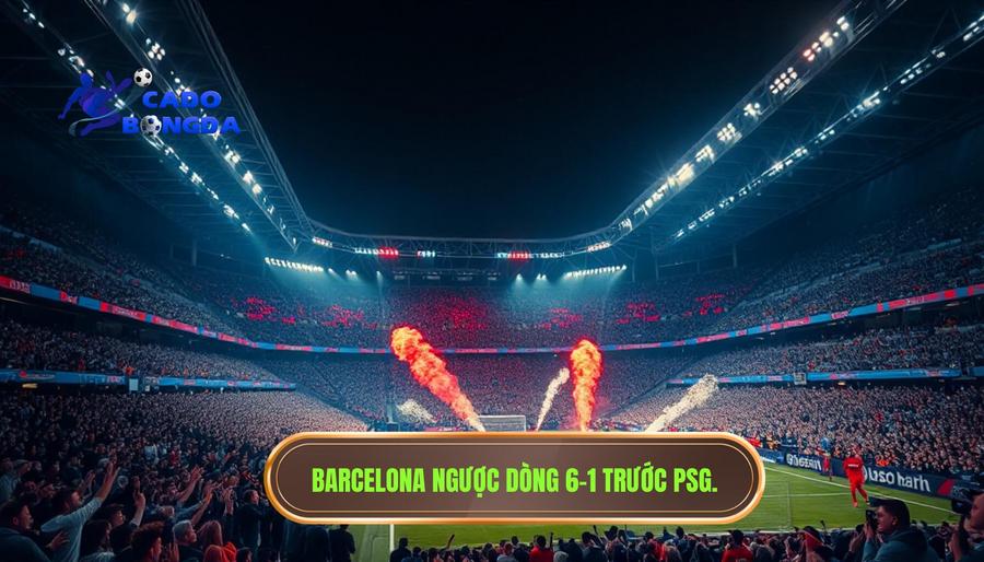 Phép màu tại Camp Nou: Barcelona 6-1 PSG (Vòng 1/16 năm 2017)
